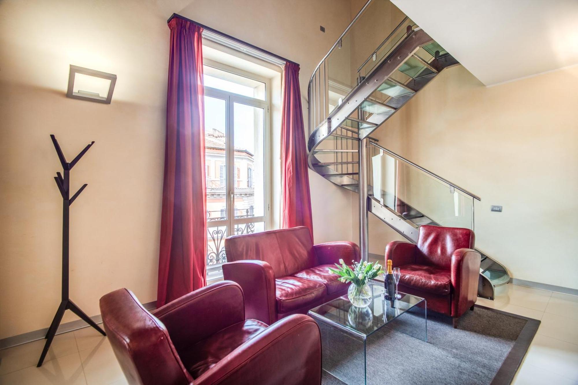 La Griffe Hotel Roma Exteriér fotografie Interior of the hotel